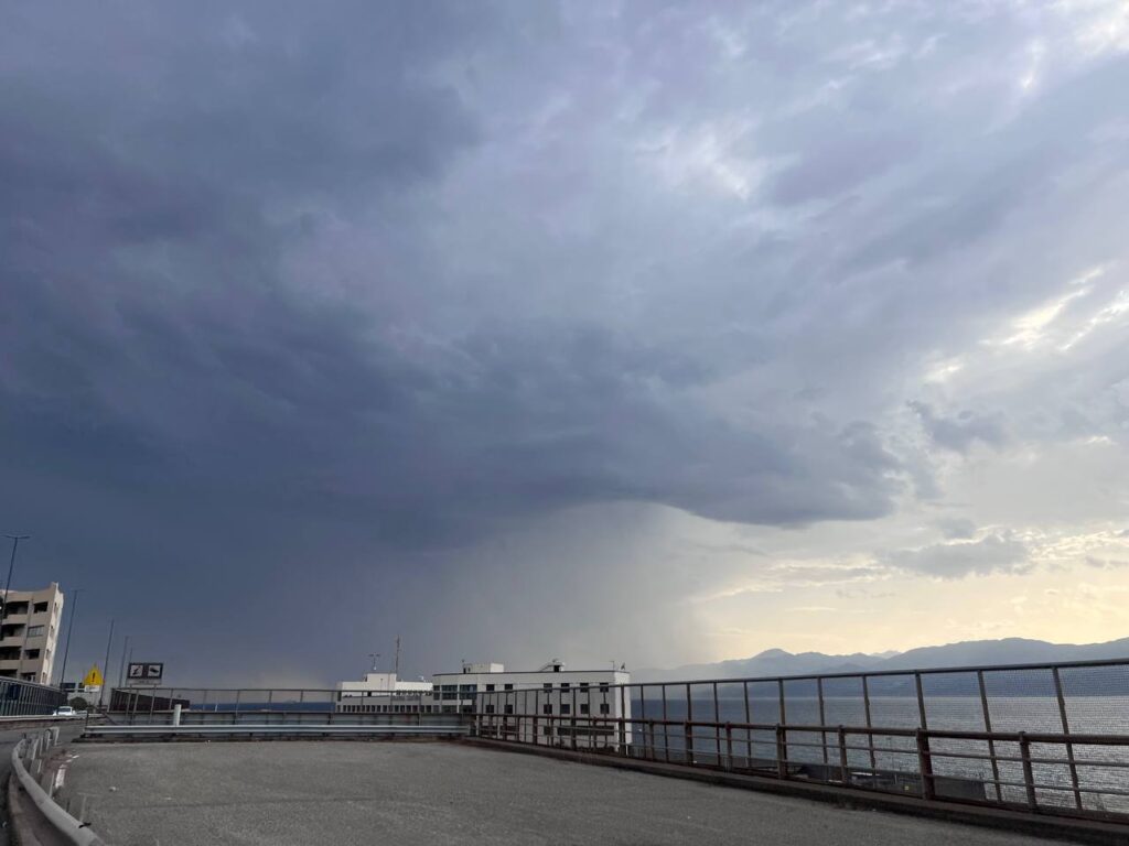 temporale stretto di messina 5 maggio 2025