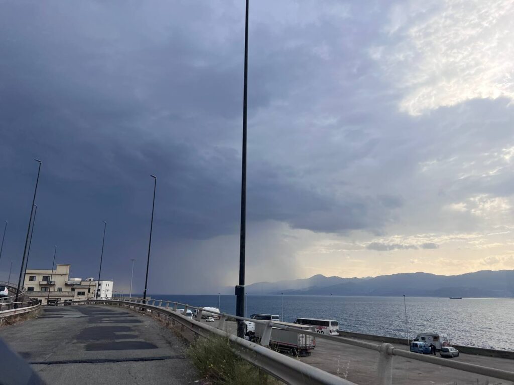temporale stretto di messina 5 maggio 2025