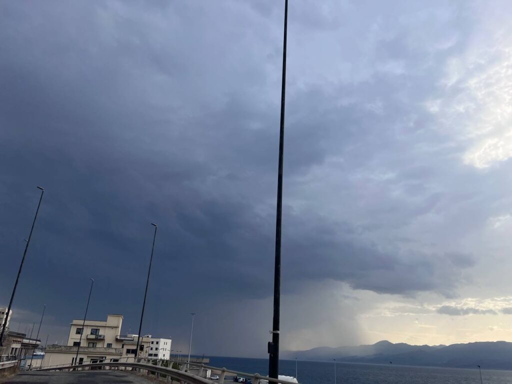 temporale stretto di messina 5 maggio 2025