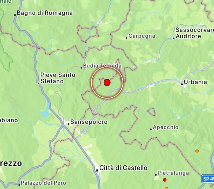 terremoto borgo pace marche