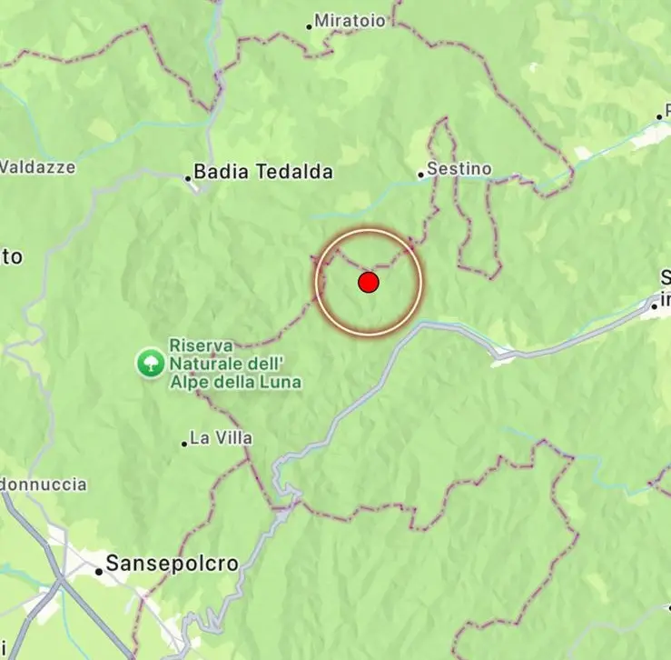 terremoto borgo pace marche