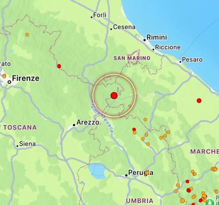 terremoto borgo pace marche