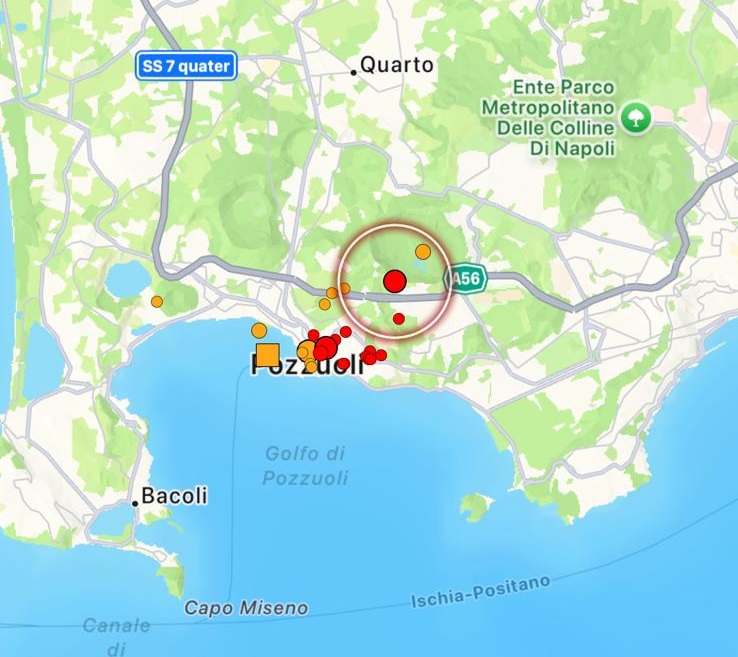 terremoto campi flegrei