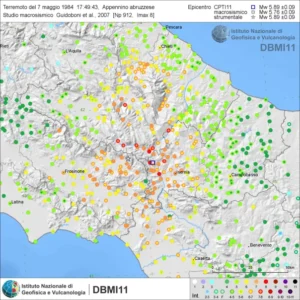 terremoto centro sud 7 maggio 1984