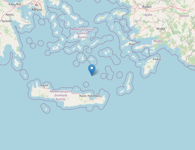 terremoto grecia creta oggi