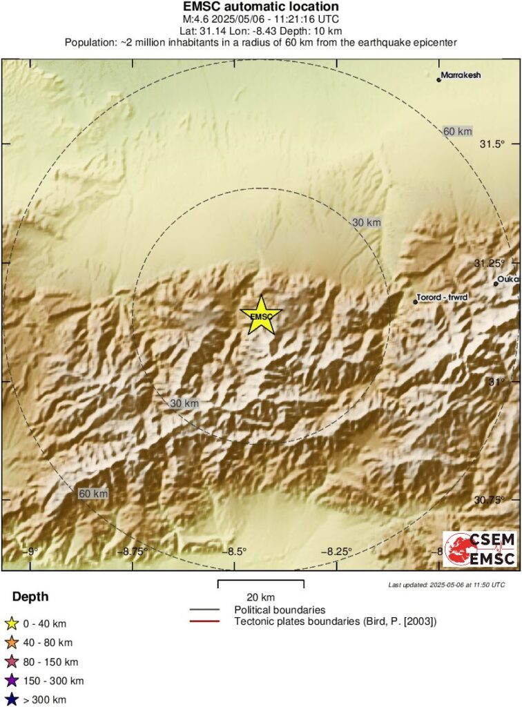 terremoto marocco