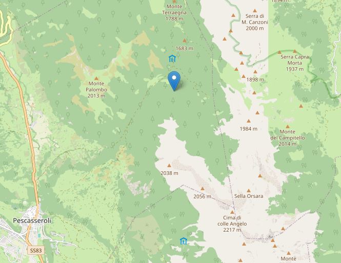terremoto oggi pescasseroli l'aquila abruzzo