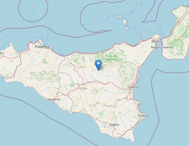 terremoto oggi sicilia enna nicosia