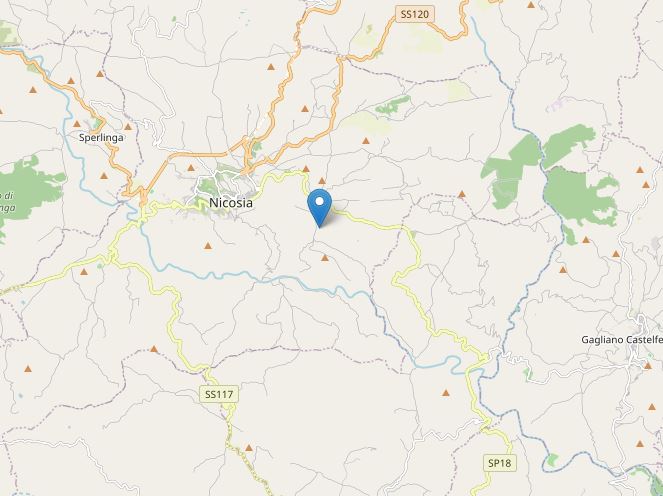 terremoto oggi sicilia enna nicosia