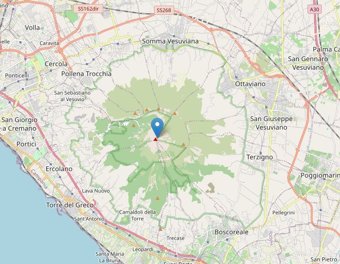 terremoto oggi vesuvio