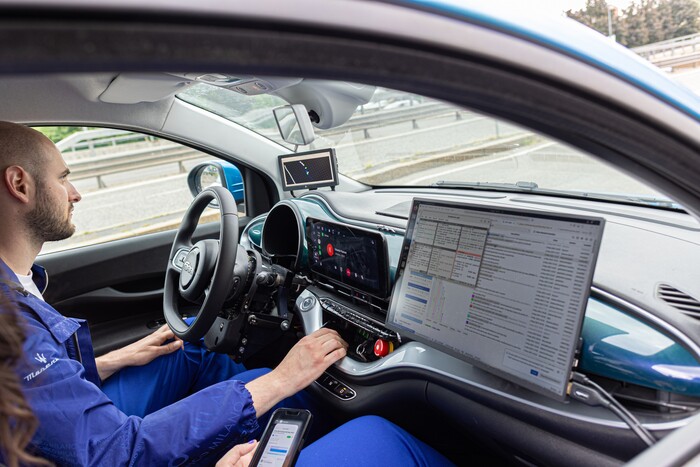 test guida autonoma milano serravalle