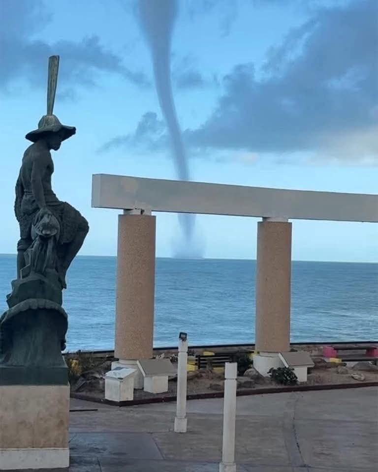 waterspout messico