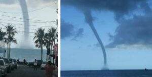 waterspout messico