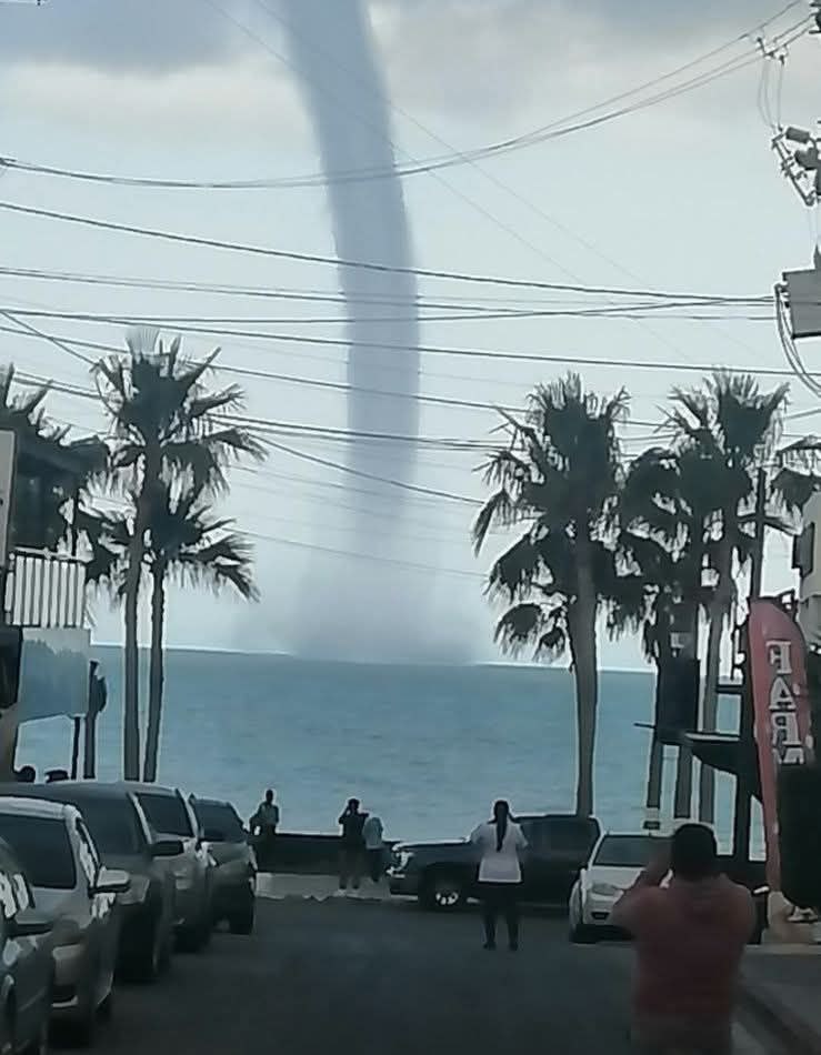 waterspout messico