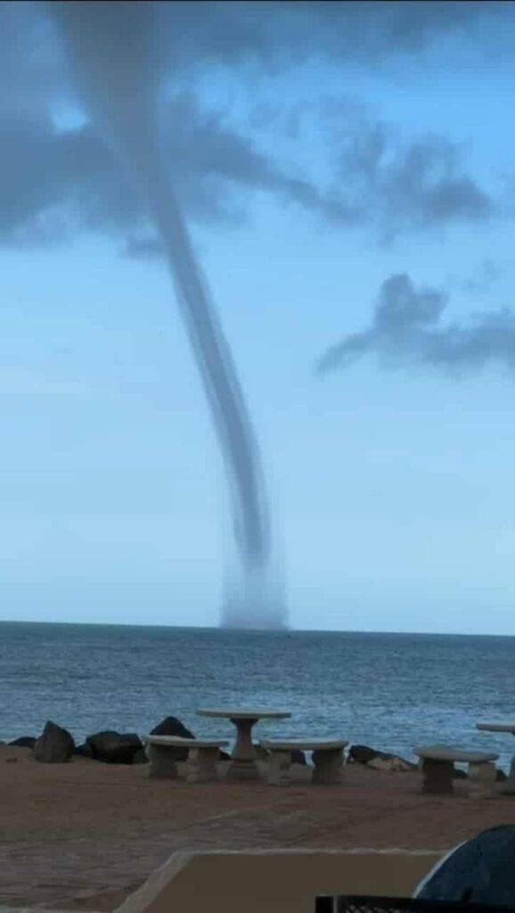 waterspout messico