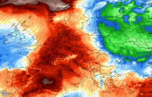 Anomalie 850 hPa 14 giugno ECMWF