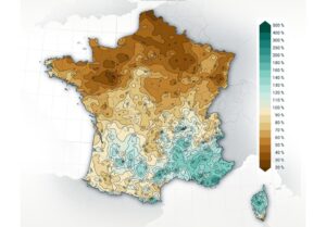 Anomalie piogge Francia
