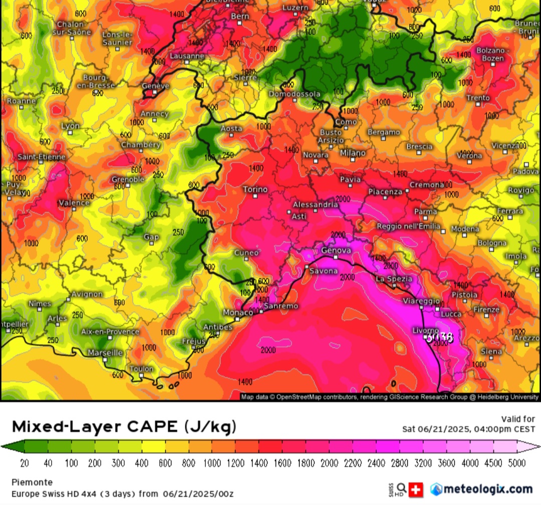 CAPE index 21 giugno