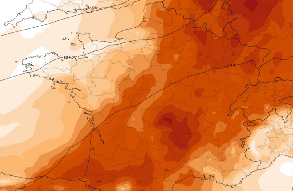 Caldo Francia 22 giugno