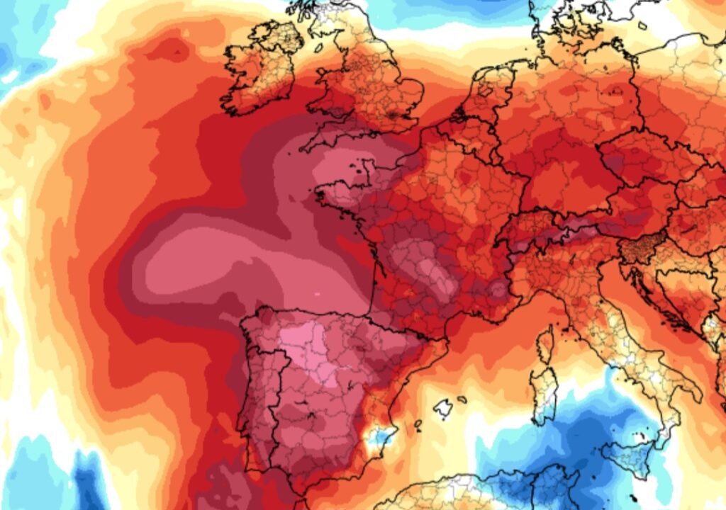 Caldo Africano Francia e Spagna