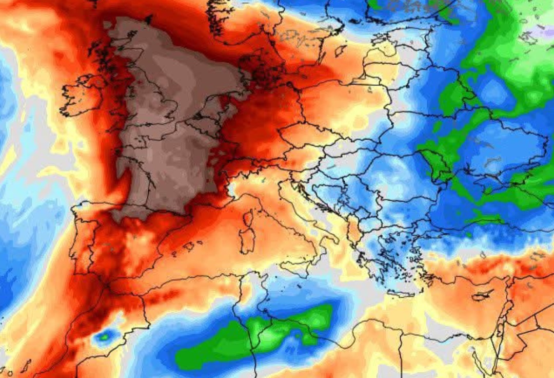 Meteo Europa, primo evento di calore severo del 2025: superati i 43°C tra Spagna, Francia e Regno Unito