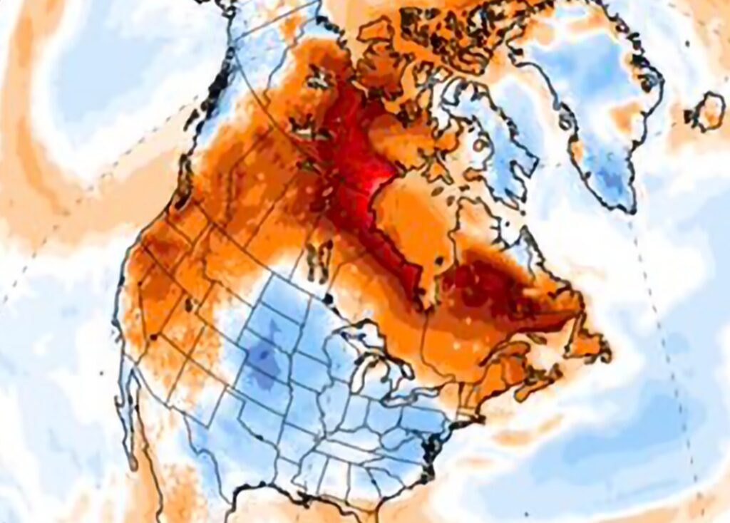 Caldo record Canada 1° giugno