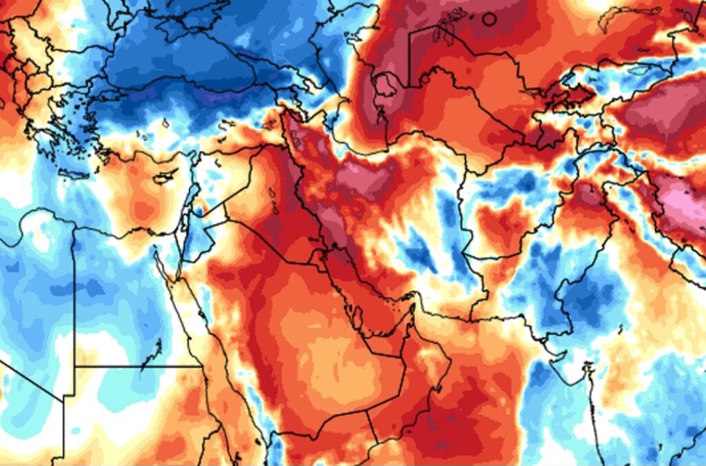 Caldo record Kuwait