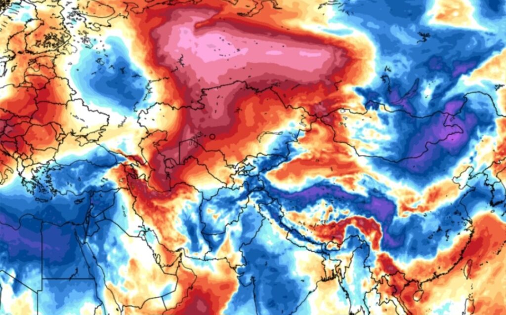 Caldo record Russia giugno