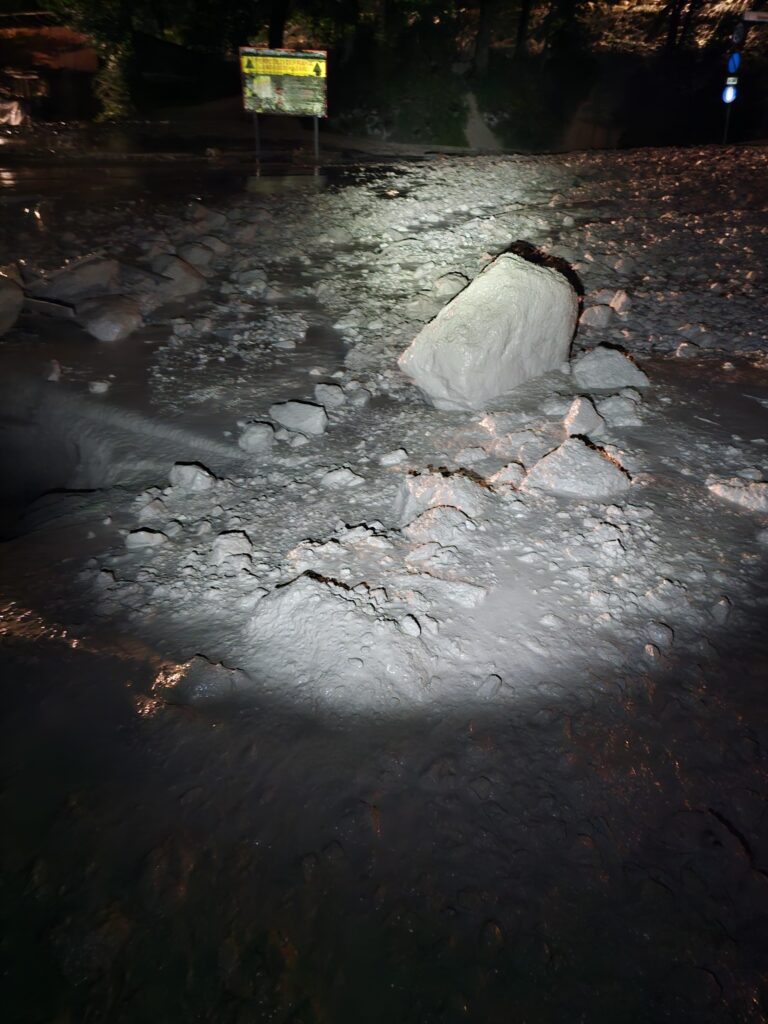 Cancia di Cadore frana