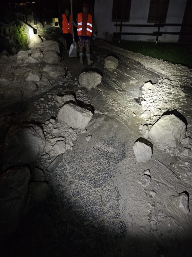 Cancia di Cadore frana