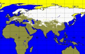 Copertura nevosa Eurasia
