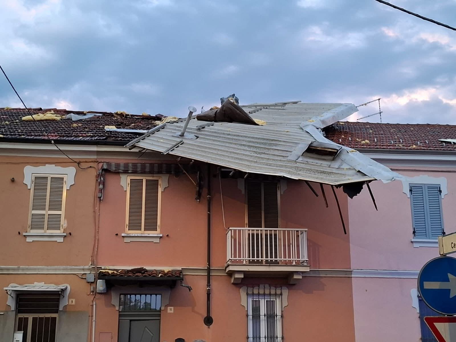 Downburst Vercellese