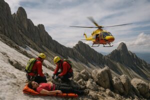 Escursionista Gran Sasso