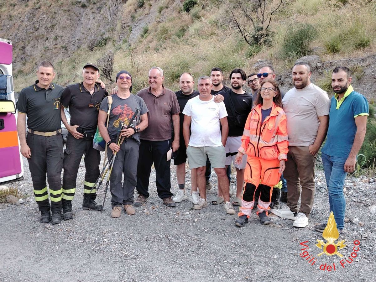 Calabria, escursionisti in difficoltà sul Sentiero dell’Inglese: malori per il grande caldo