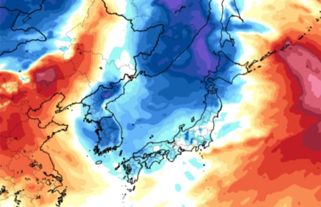 Freddo anomalo Giappone giugno 2025