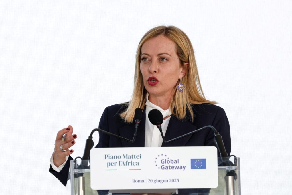 Giorgia Meloni Piano Mattei