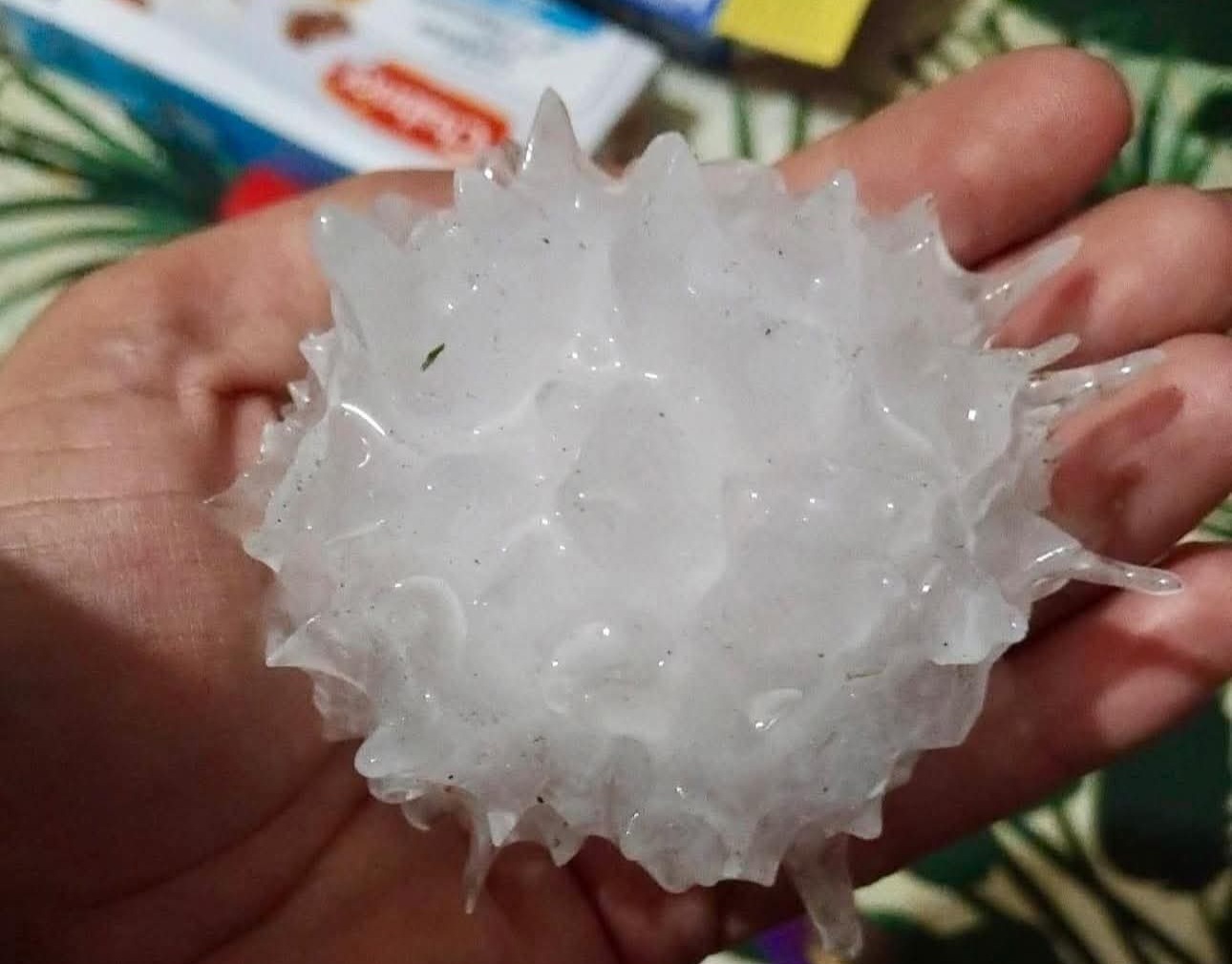 Grandine Grossa Aquitania Francia