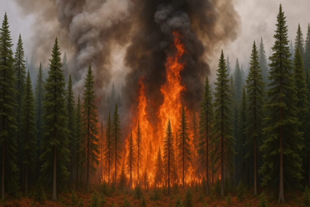 Incendi foreste