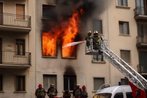 Incendio Trapani