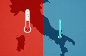 Italia divisa in due