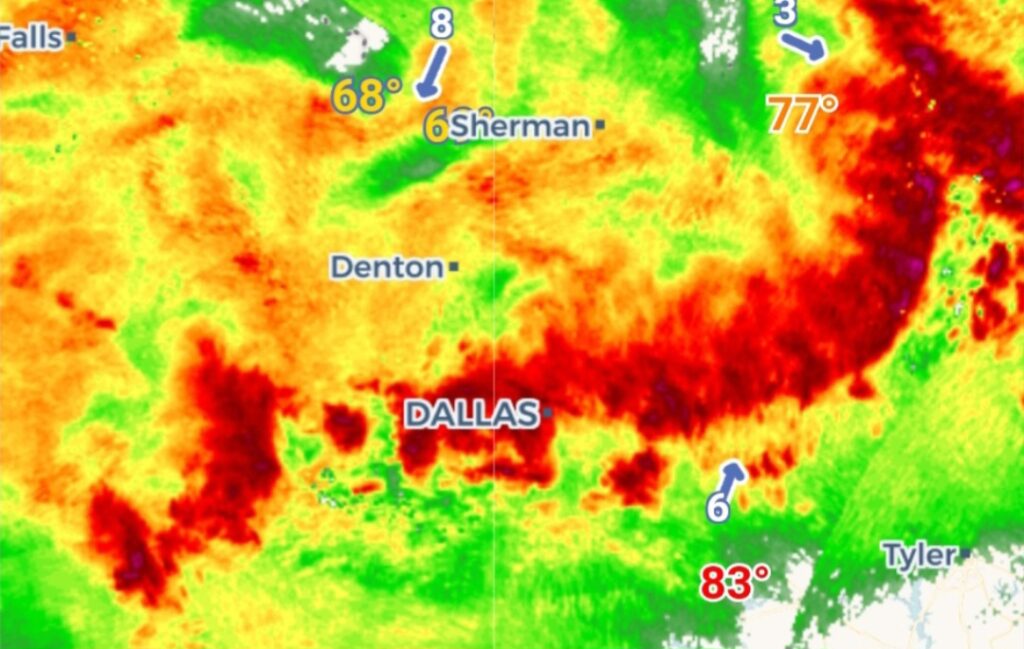 Maltempo USA Texas 8 giugno
