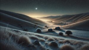 Notte gelida in Abruzzo