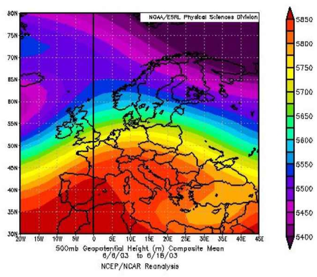 Ondata di caldo giugno 2003