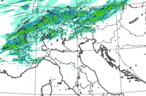 Piogge e temporali nord Italia 7 giugno