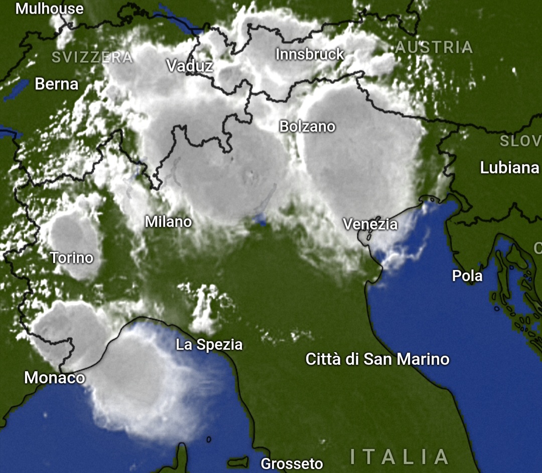 Rischio supercelle 15 giugno