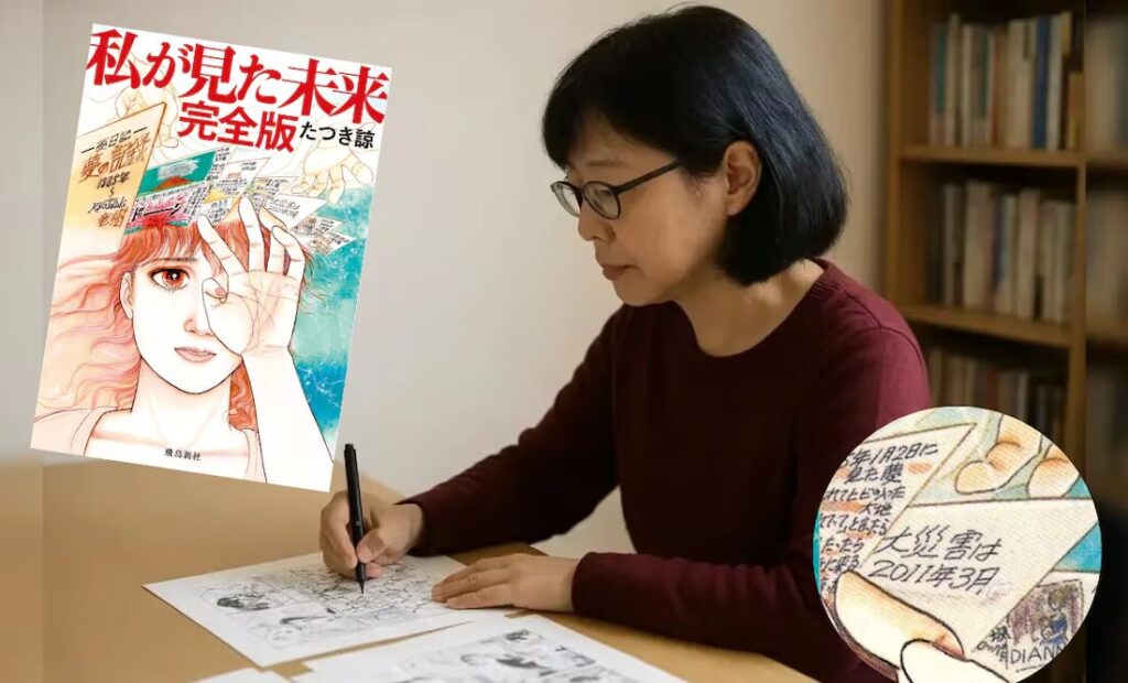 Ryo Tatsuki manga tsunami giappone