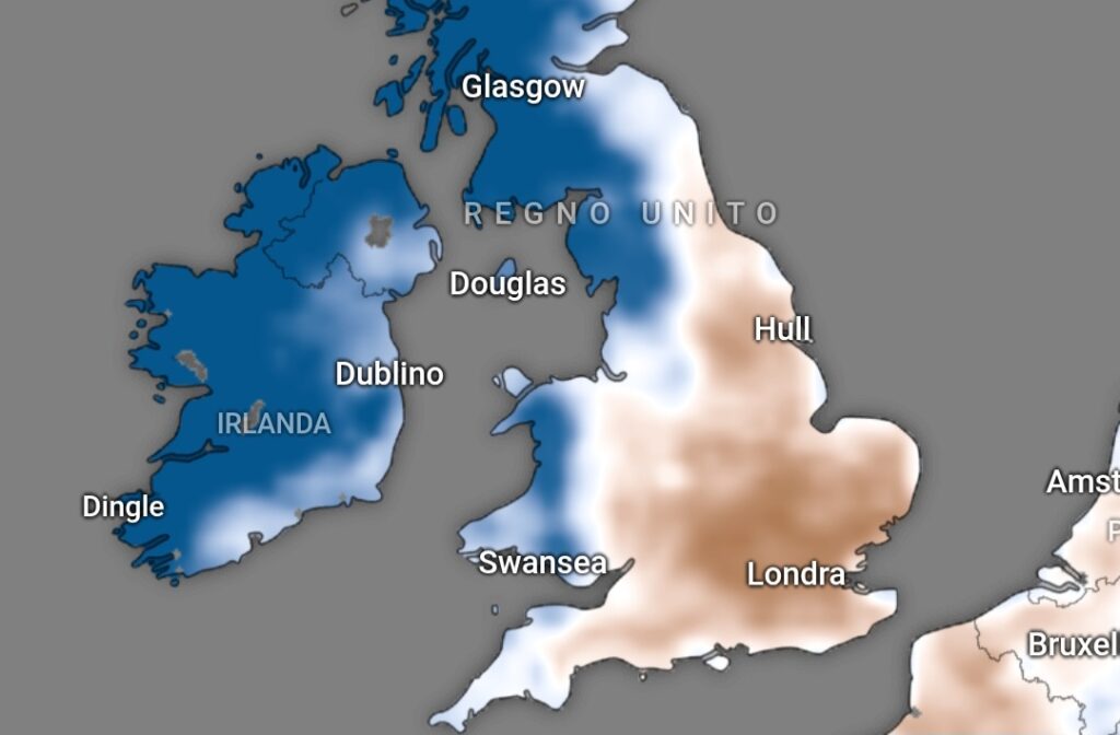 Siccità Regno Unito 2025