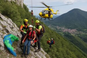 Soccorso parapendisti
