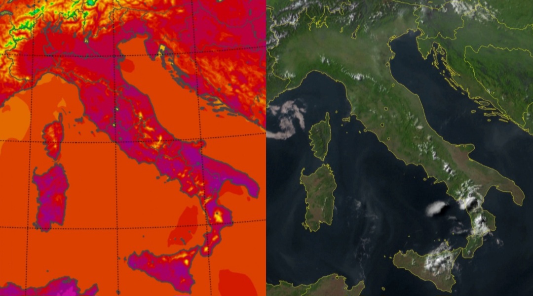 Meteo, le temperature massime di oggi: +35°C ad Avellino
