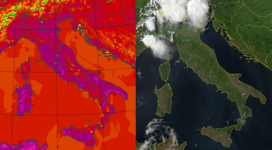 Meteo, le temperature massime di oggi: +39°C a Ozieri